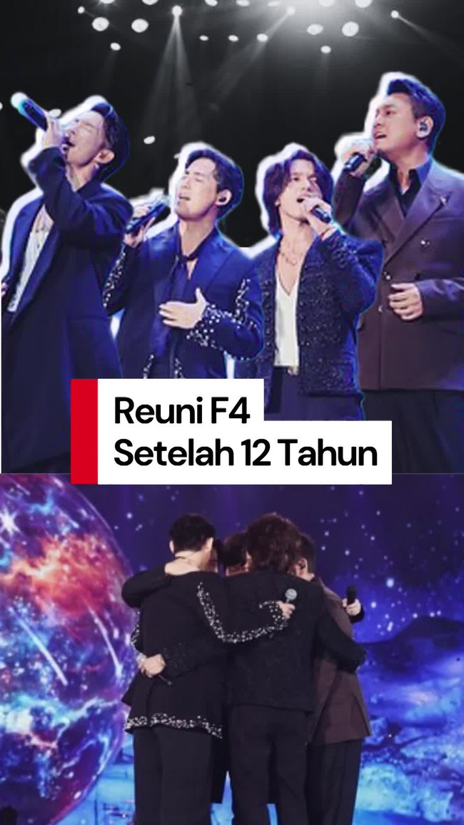Video: Momen F4 Sepanggung Lagi Setelah 12 Tahun