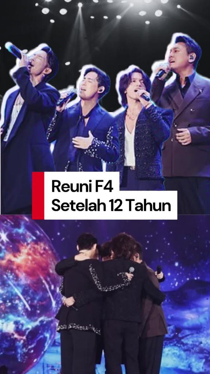 Video: Momen F4 Sepanggung Lagi Setelah 12 Tahun