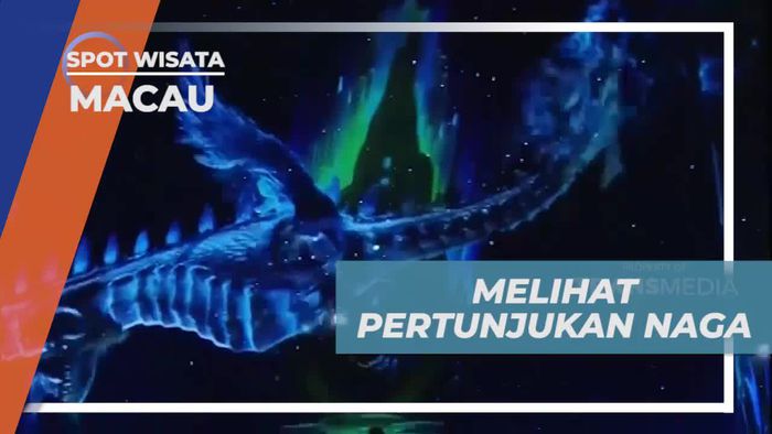 Saksikan Pertunjukan Naga Menakjubkan di City of Dreams Macau