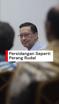 Video: Tom Lembong Ibaratkan Persidangan Seperti Perang Rudal