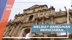 Mengunjungi Landmark Bersejarah Macau, Ruins of St Paul  