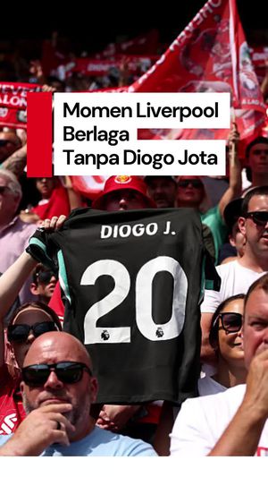 Video: Penghormatan untuk Diogo Jota di Laga Liverpool Vs Preston