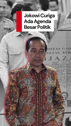 Video: Jokowi Curiga Ada Agenda Besar Politik di Balik Isu Ijazah-Pemakzulan