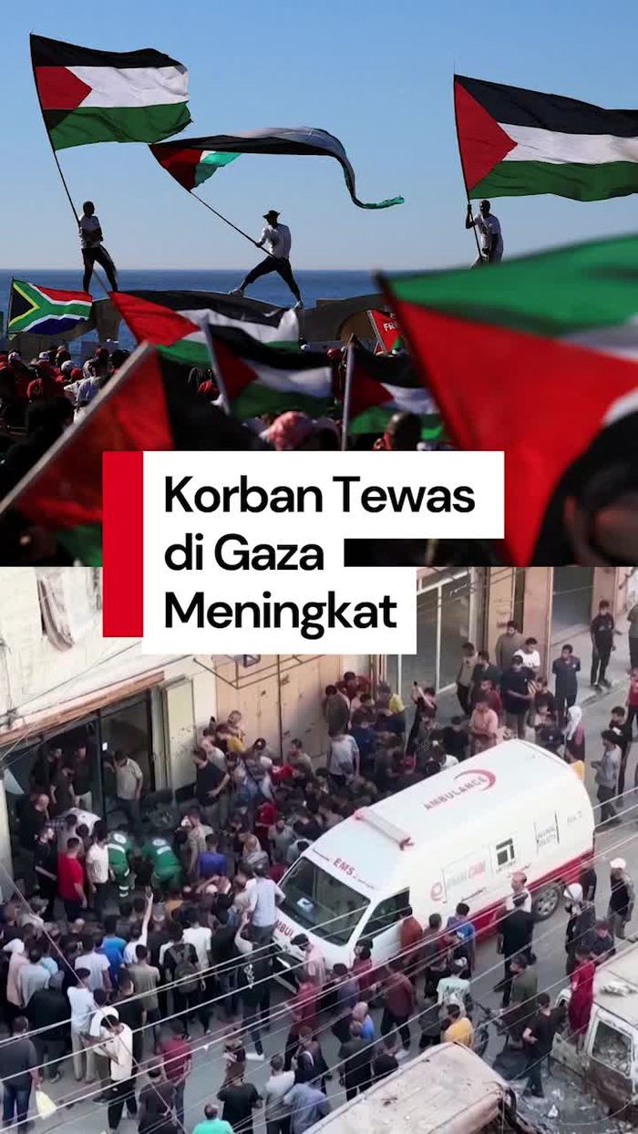 Video: Korban Tewas di Gaza Tembus 58.026 Orang
