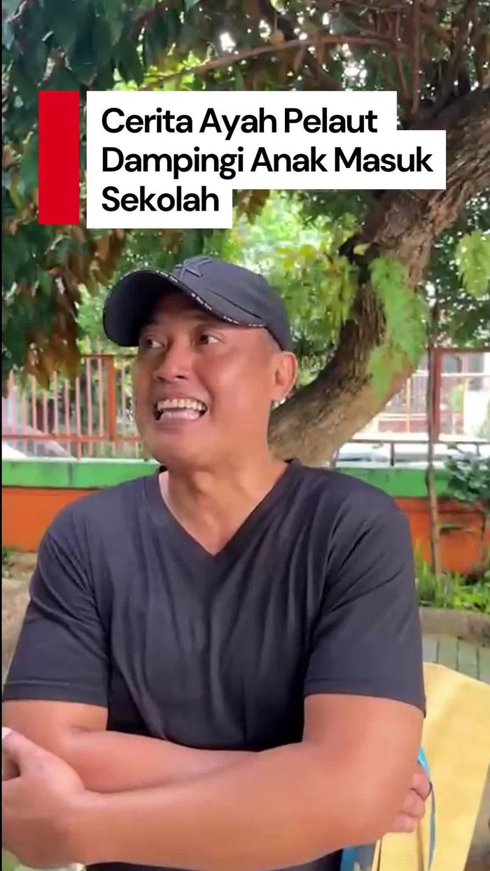 Video: Momen Pelaut Ambil Cuti Demi Antar Anak Masuk Sekolah Hari Pertama