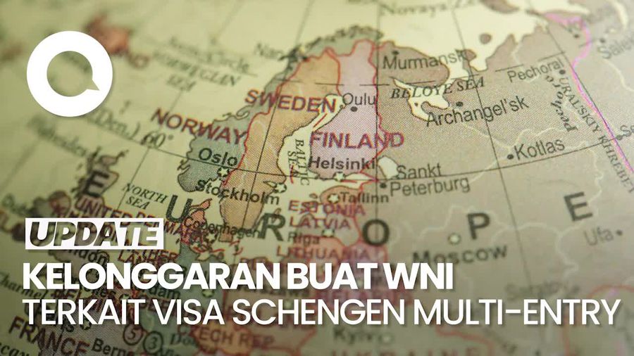 Video Ada Kelonggaran Visa Schengen Multi-Entry Buat WNI dari Uni Eropa