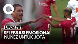 Video Saat Darwin Nunez dan Cody Gakpo Selebrasi ala Diogo Jota
