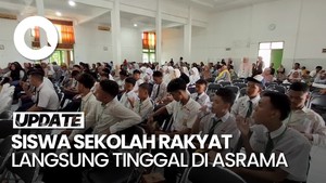 Video: Suasana Hari Pertama Sekolah Rakyat di Palembang