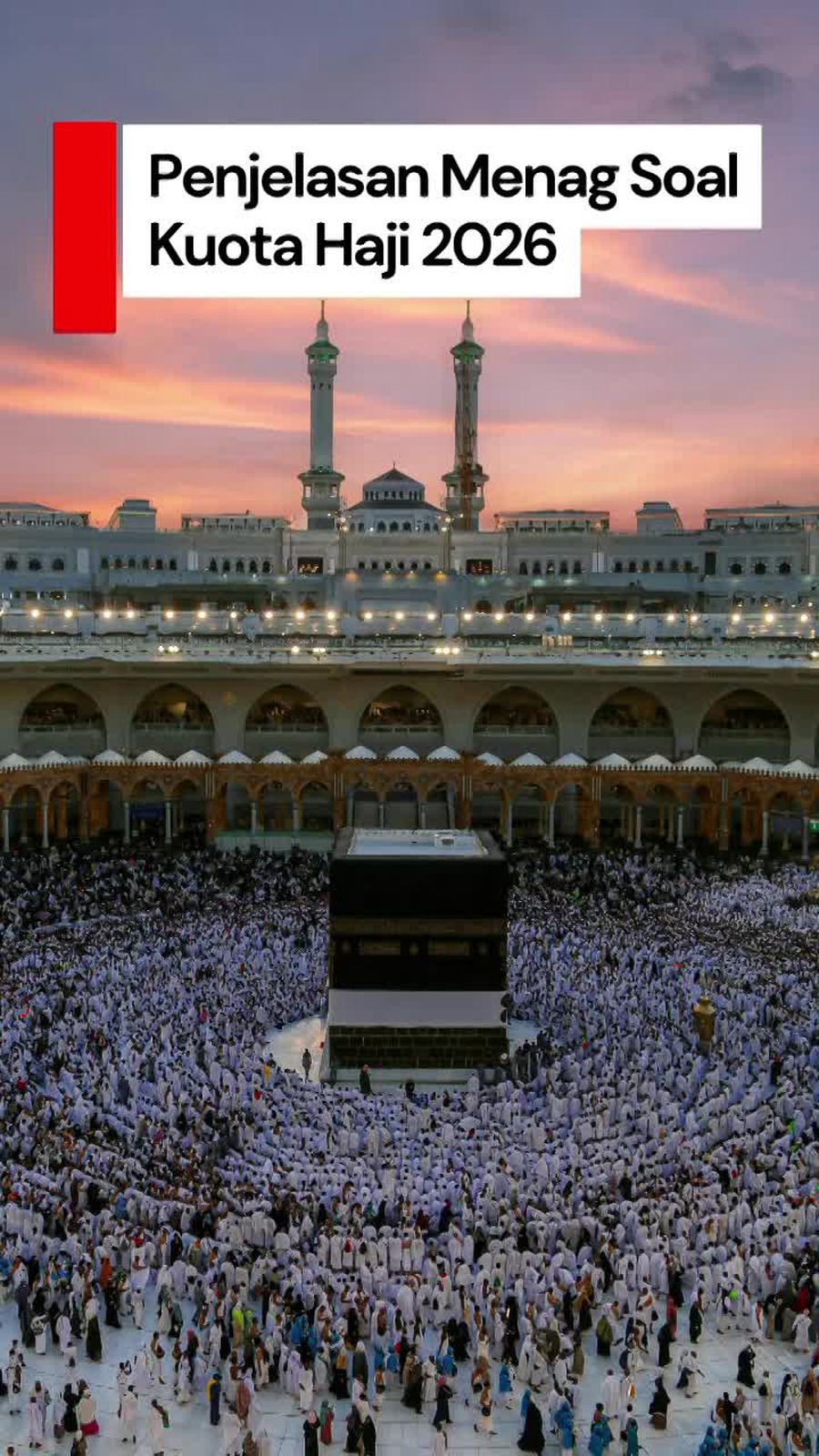 Video Menag: Ada Kemungkinan Pemerintah Arab Saudi Menambah Kuota Haji