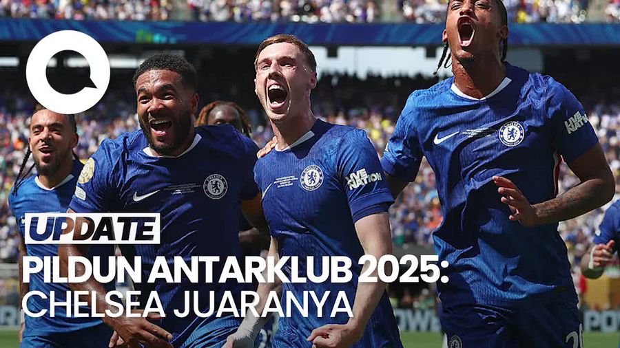 Video Chelsea Juara Piala Dunia Antarklub 2025, Libas PSG 3-0