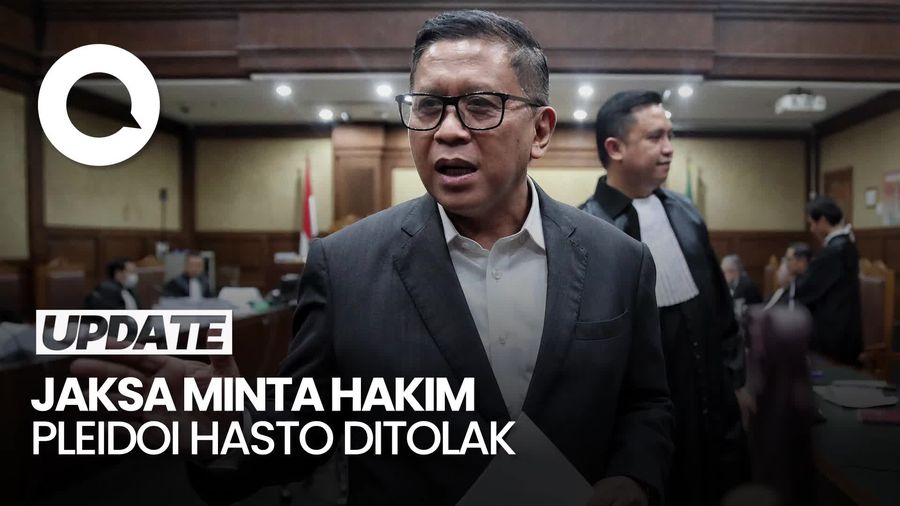 Video: Jaksa Minta Hakim Tolak Pleidoi Hasto Kristiyanto