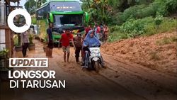 Video: Longsor Landa Pesisir Selatan, Jalan Lintas Barat Sumatera Buka Tutup