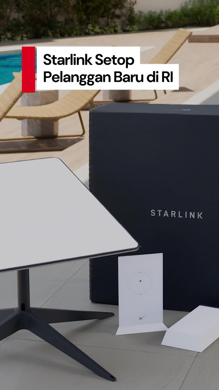 Video: Starlink Setop Pelanggan Baru di RI, Kenapa?