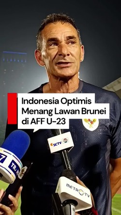 Video: Vanenburg Buta Kekuatan Brunei, Tapi Optimistis Menang