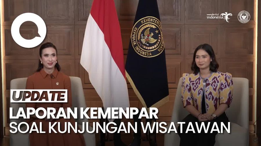 Video: Kemenpar Catat Kunjungan Wisman dan Wisnus Naik di Mei 2025