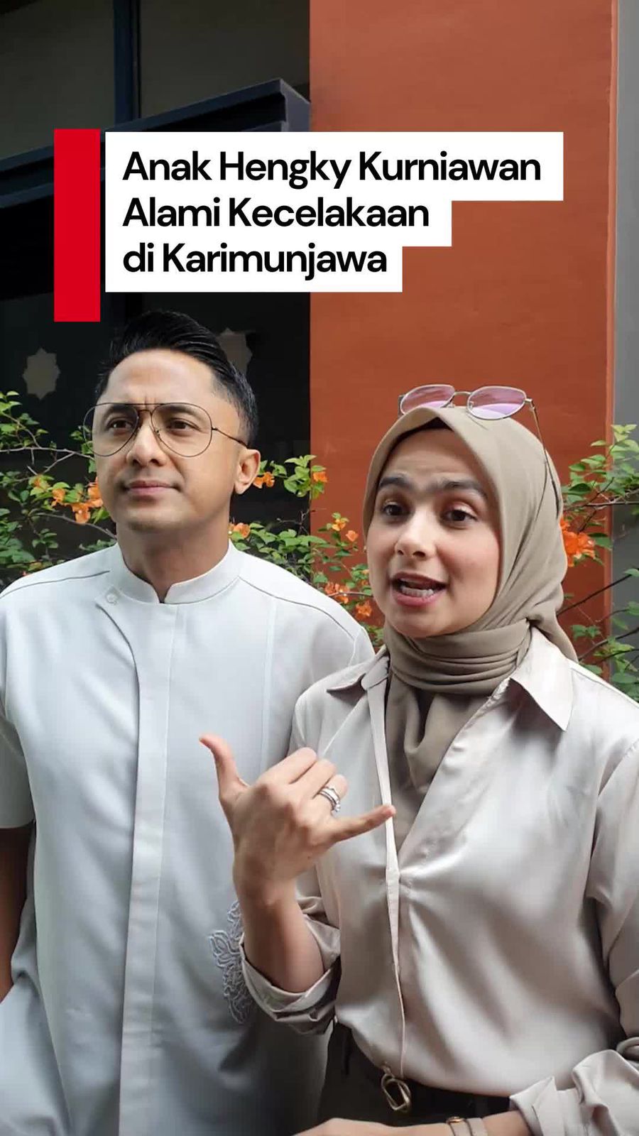 Video Anak Sonya-Hengky Kurniawan Sempat Kecelakaan di Karimunjawa
