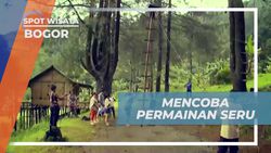 Mencoba Permainan Seru Pampers Pull Jump di Bogor  
