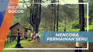 Mencoba Permainan Seru Pampers Pull Jump di Bogor  