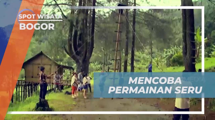 Mencoba Permainan Seru Pampers Pull Jump di Bogor  