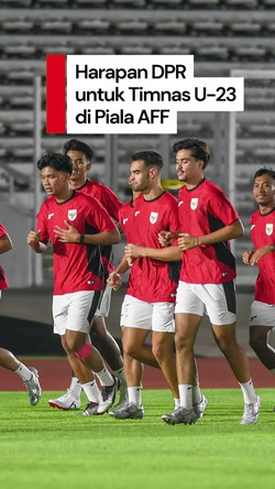 Video: Komisi X DPR Targetkan Garuda Muda Juara Piala AFF U-23 2025