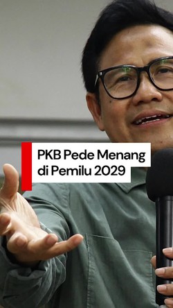 Video Cak Imin Pede PKB Bisa Menang di Pemilu 2029