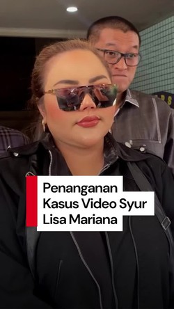Video: Lisa Mariana Penuhi Panggilan Polda Jabar Terkait Video Syur