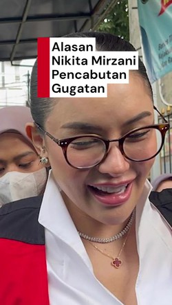 Video: Alasan Nikita Mirzani Cabut Gugatan ke Reza Gladys