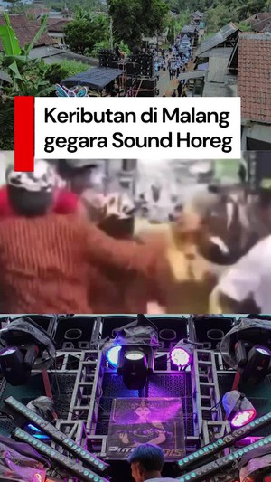 Video: Tak Terima Ditegur, Peserta Pawai Sound Horeg di Malang Serang Warga