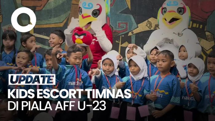 Video: Keren! Anak Down Syndrome Jadi Kids Escort Timnas di Laga AFF U-23