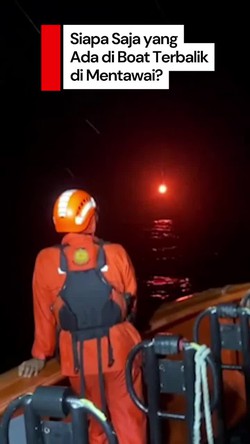 Video: Ada Anggota DPRD-Pegawai PUPR di Boat Terbalik di Mentawai