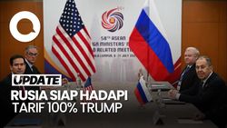 Video Menlu Rusia soal Tarif 100 Persen Trump: Kami Mampu Mengatasinya