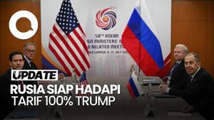 Video Menlu Rusia soal Tarif 100 Persen Trump: Kami Mampu Mengatasinya