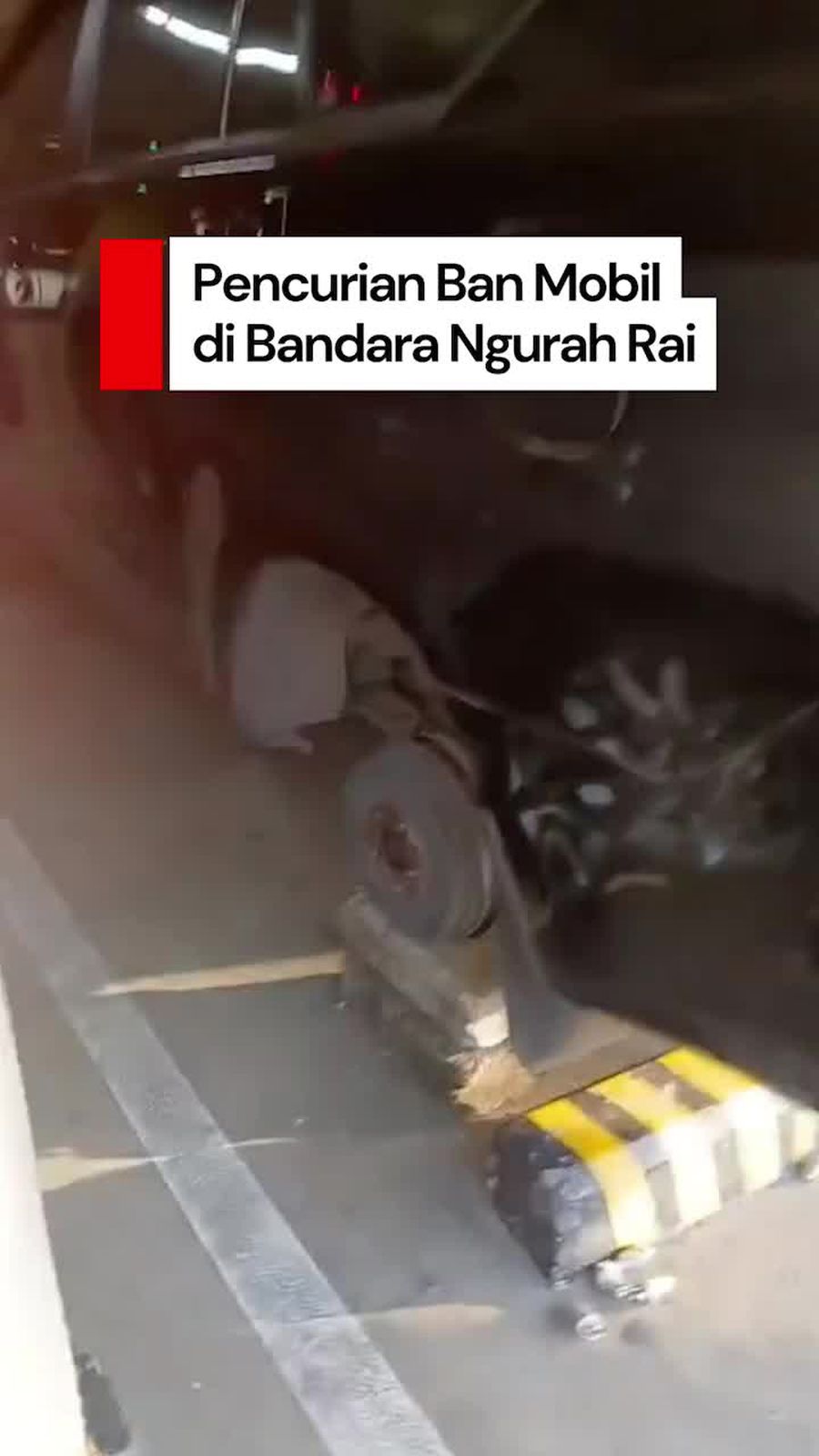 Video Viral Ban Mobil Hilang Saat Parkir di Bandara Ngurah Rai Bali
