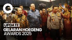 Video: Kapolri, Jaksa Agung, hingga CT Hadiri Hoegeng Awards 2025