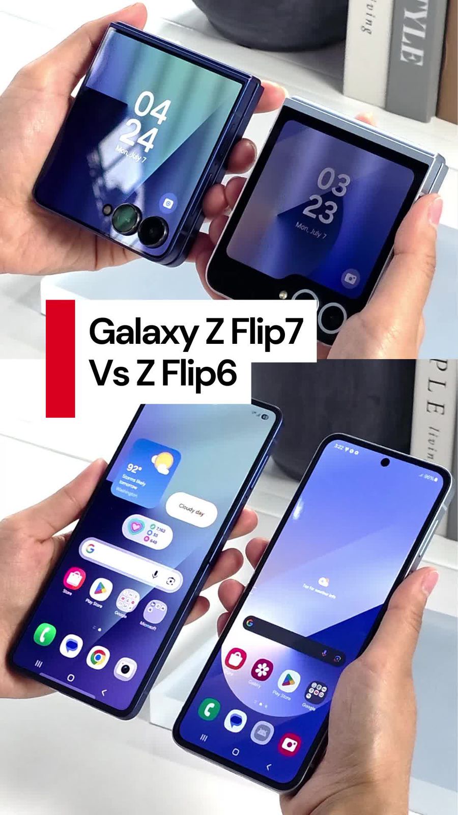 Video: Galaxy Z Flip7 Vs Z Flip6, Apa Aja yang Di-upgrade?
