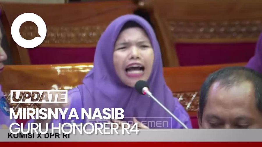 Video Jeritan Guru Honorer R4: Gaji Rp 500 Ribuan-Beban Kerja Berat