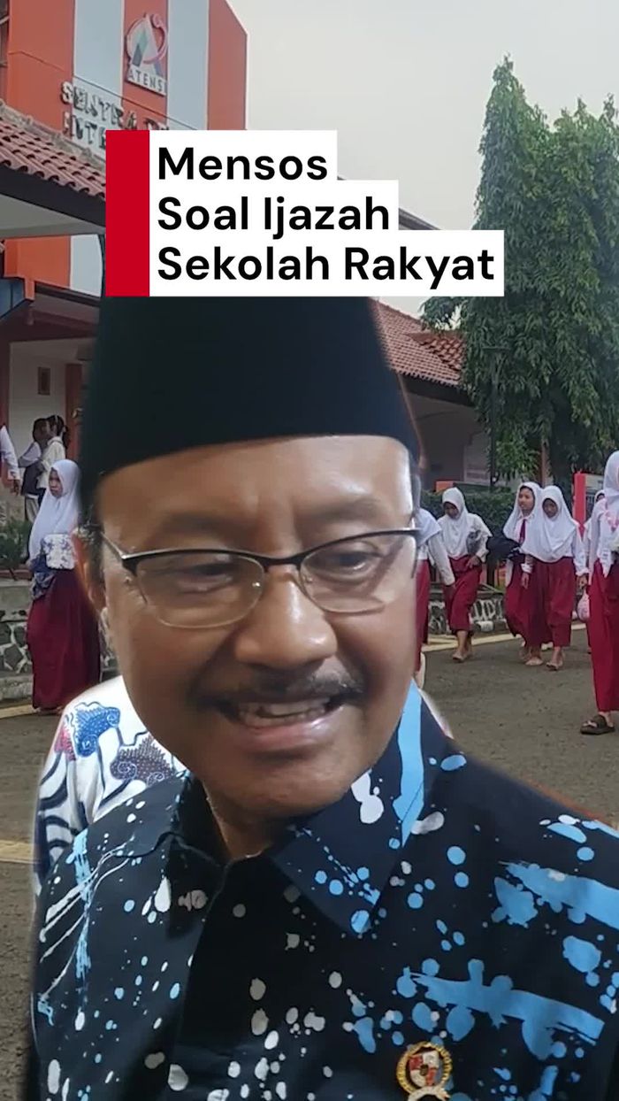 Video: Mensos Tegaskan Ijazah Sekolah Rakyat Setara dengan Sekolah Formal