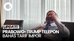 Video Senyum Merekah Prabowo Saat Telepon Trump Bahas Tarif Impor