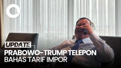 Video Senyum Merekah Prabowo Saat Telepon Trump Bahas Tarif Impor