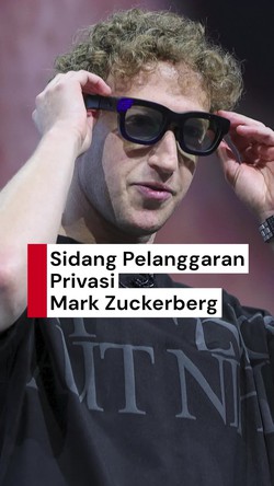 Video: Mark Zuckerberg Bakal Hadiri Sidang Dugaan Pelanggaran Privasi Meta