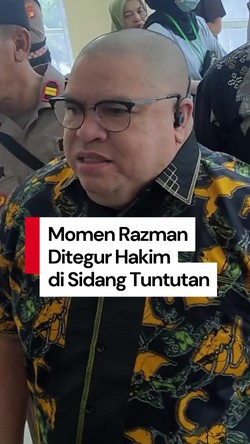  Video Razman Dituntut 2 Tahun Penjara dan Denda Rp 200 Juta