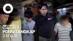 Video: Momen Penangkapan 3 Begal yang Buat Jari Bidan di Depok Nyaris Putus