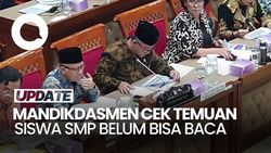Video Dicecar DPR, Mendikdasmen Bakal Cek Temuan Siswa SMP Belum Bisa Baca