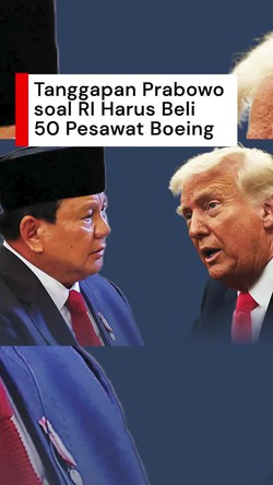Video Prabowo soal Indonesia Beli 50 Pesawat Demi Tarif Trump: Memang Butuh