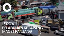 Video Macet Horor di Pelabuhan Ketapang Buntut Kapal LCT Dilarang Berlayar