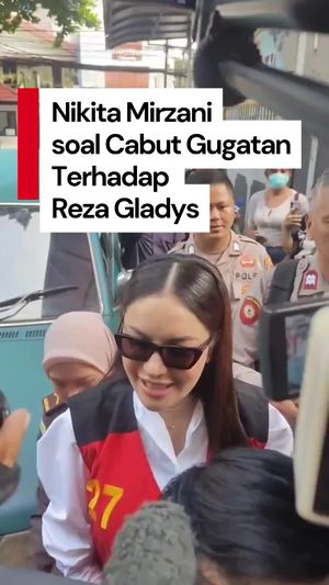 Video: Jawaban Nikita Mirzani soal Cabut Gugatan ke Reza Gladys