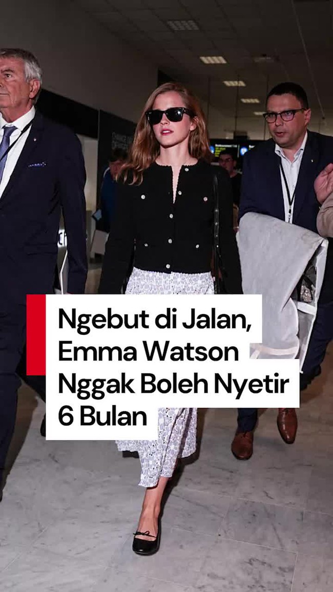 Video: Emma Watson Dilarang Mengemudi 6 Bulan oleh Pengadilan Inggris