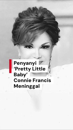 Video: Penyanyi Pretty Little Baby Connie Francis Meninggal di Usia 87 Tahun