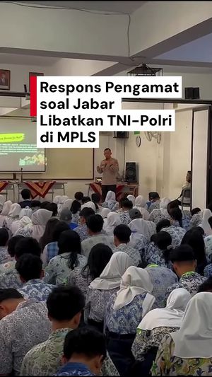 Video: Respons Pengamat soal MPLS di Jabar Libatkan TNI-Polri