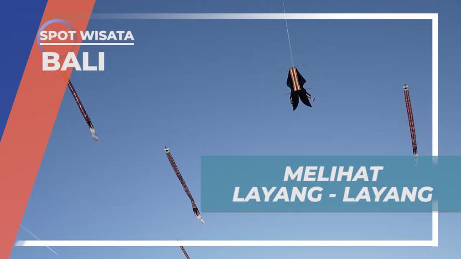 Menikmati Momen Melihat Layang-Layang Berwarna-warni di Langit Bali yang Indah  